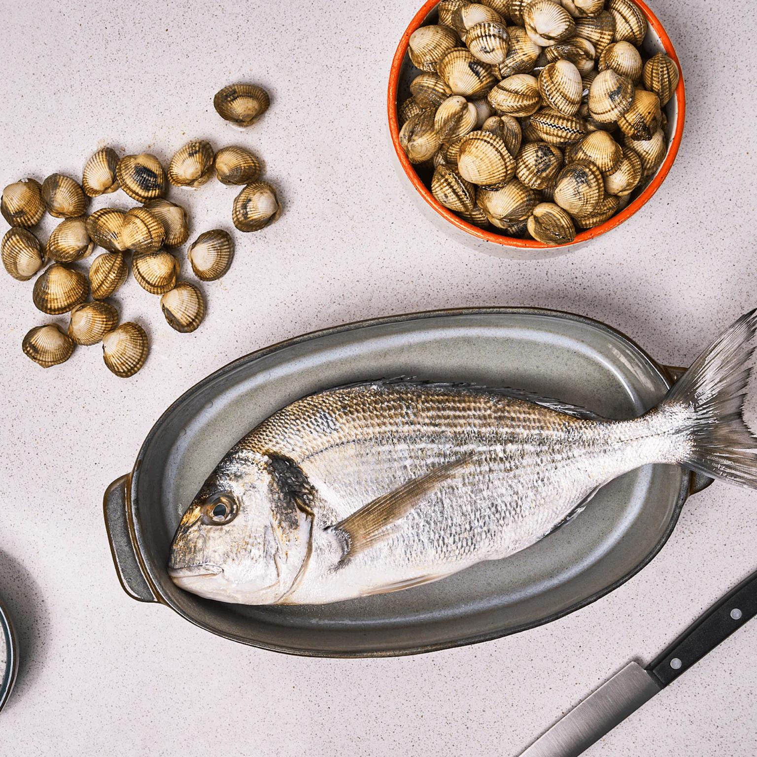 L'abonnement au Casier de la mer Poiscaille : poisson, coquillages, crustacés.